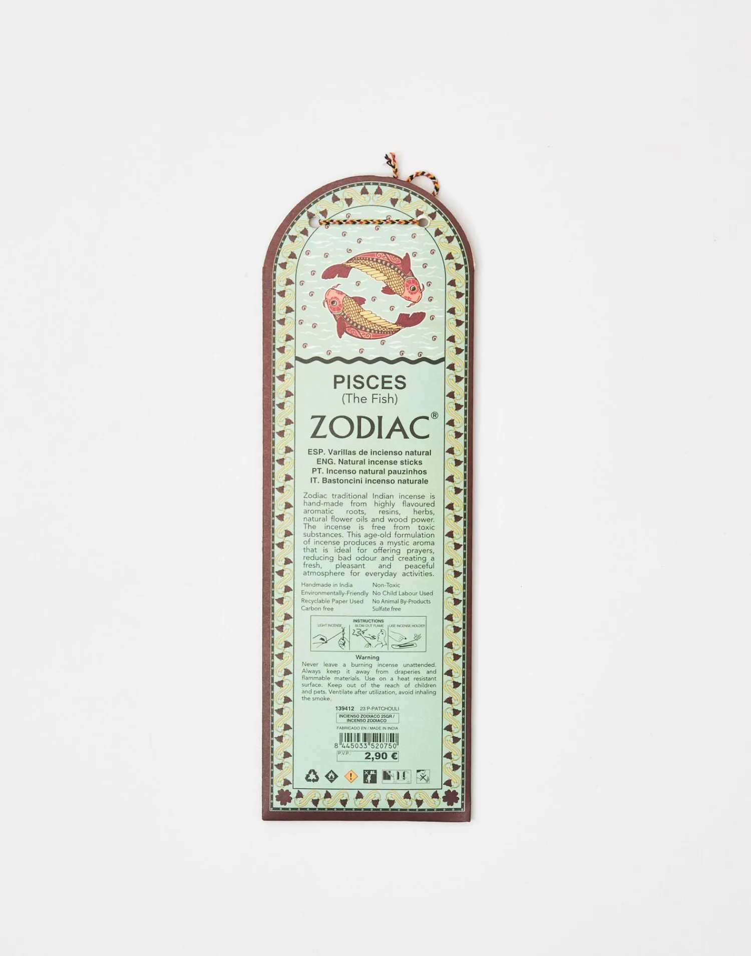 Natura Selection Aromas Y Difusores|Inciensos^Incienso Zodiaco 25gr