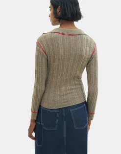 Natura Selection Jerséis Y Cárdigans^Jersey Aira 149827-BROWN