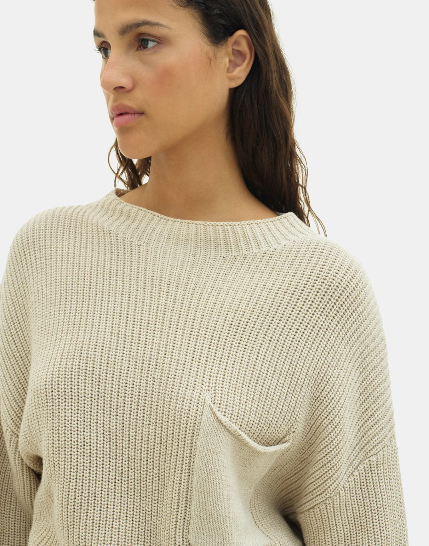 Natura Selection Jerséis Y Cárdigans^Jersey Najak 149822-BEIGE