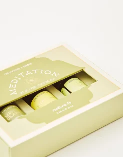 Natura Selection Aromas Y Difusores^Kit Aceites Esenciales Meditation 138234-GREEN