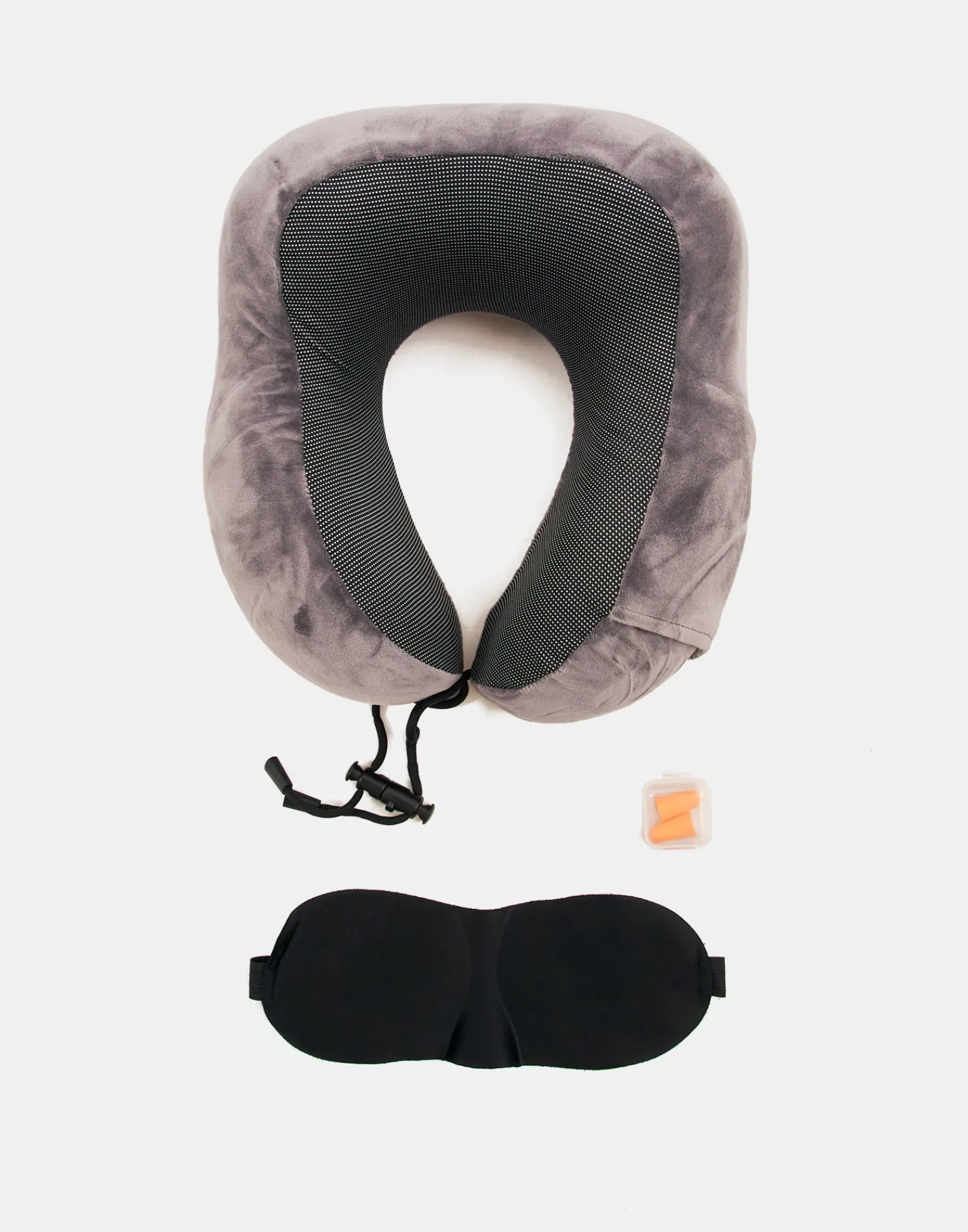 Natura Selection Viaje^Kit Viaje Con Cervical 148019-DARKGREY