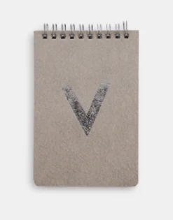 Natura Selection Papelería^Libreta Abecedario Silver