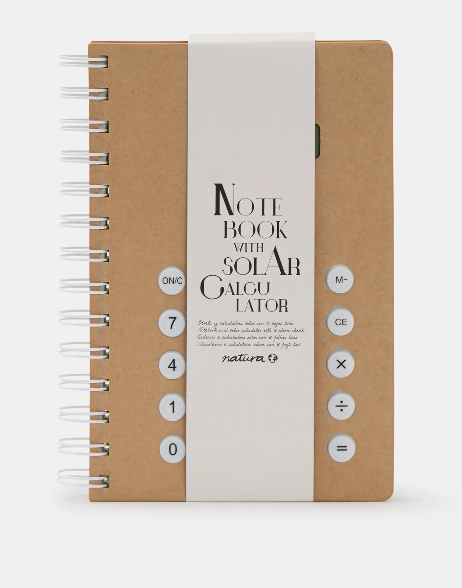 Natura Selection Papelería^Libreta Calculadora 147964-KRAFT