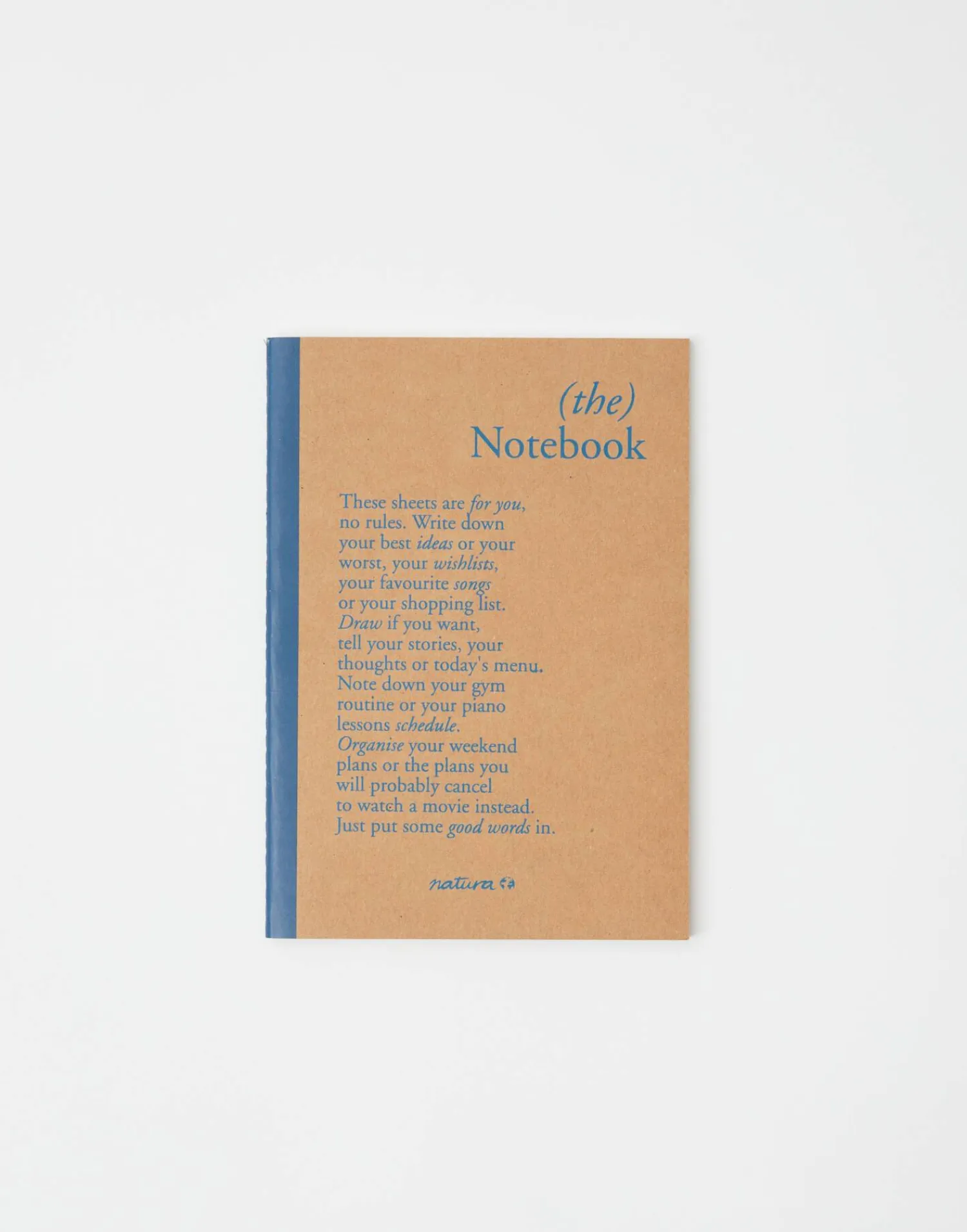 Natura Selection Papelería^Libreta Manifiesto