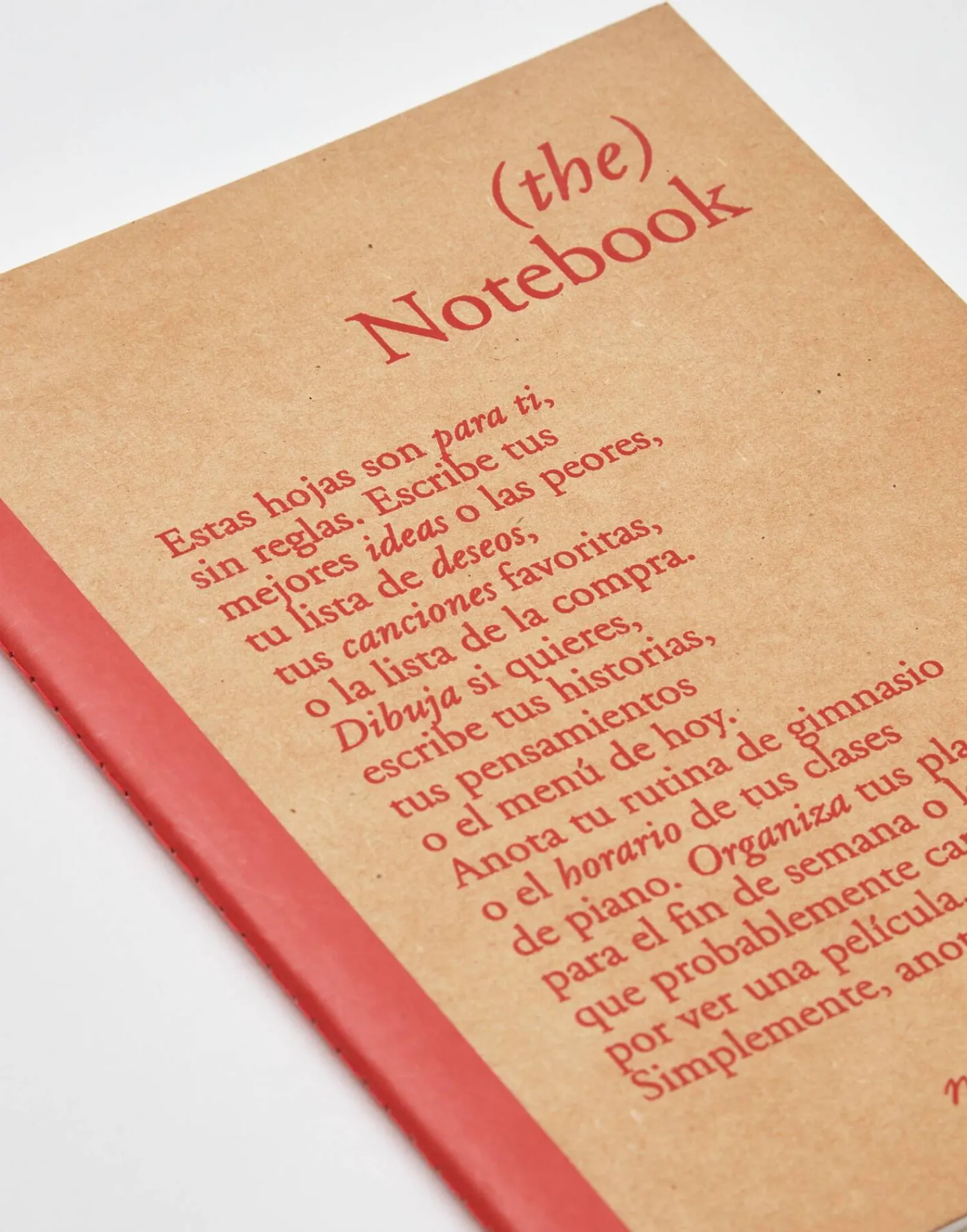 Natura Selection Papelería^Libreta Manifiesto