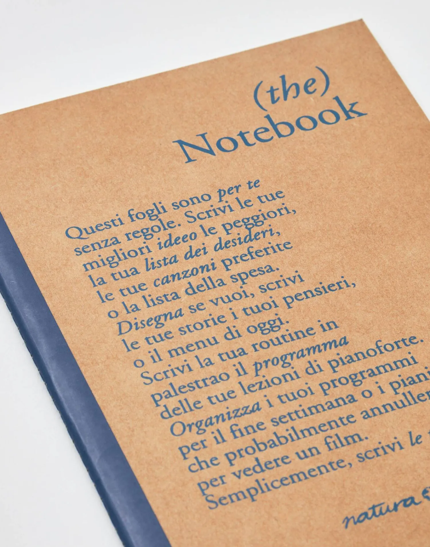 Natura Selection Papelería^Libreta Manifiesto