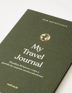 Natura Selection Papelería^Libreta Viaje 144138-GREEN