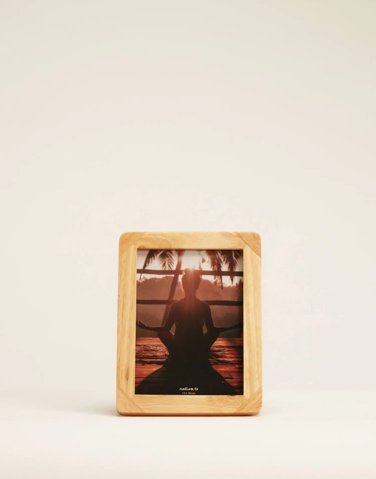 Natura Selection Decoración^Marco Madera Ebony 13x18 130838-NATURAL