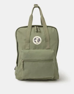 Natura Selection Mochilas Y Bolsas|Viaje^Mochila Cuadrada Canvas Lavado