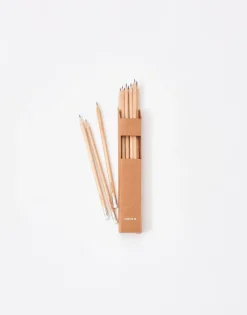 Natura Selection Papelería^Pack 12 Lápices HB 135510-BROWN