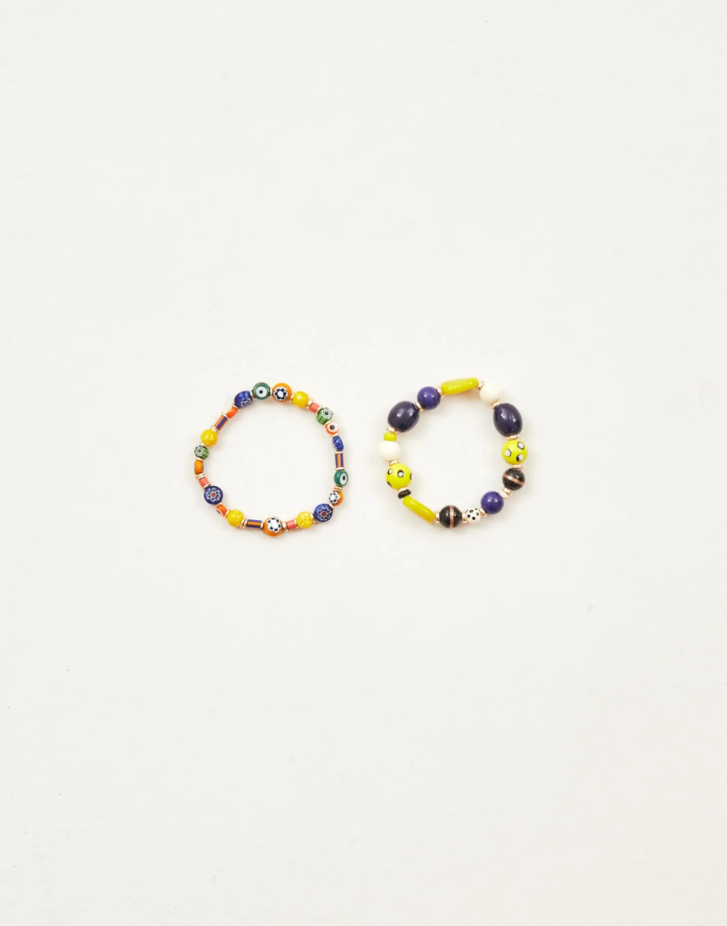 Natura Selection Bisutería^Pack 2 Pulseras Cerámica 146223-MULTICOLOR