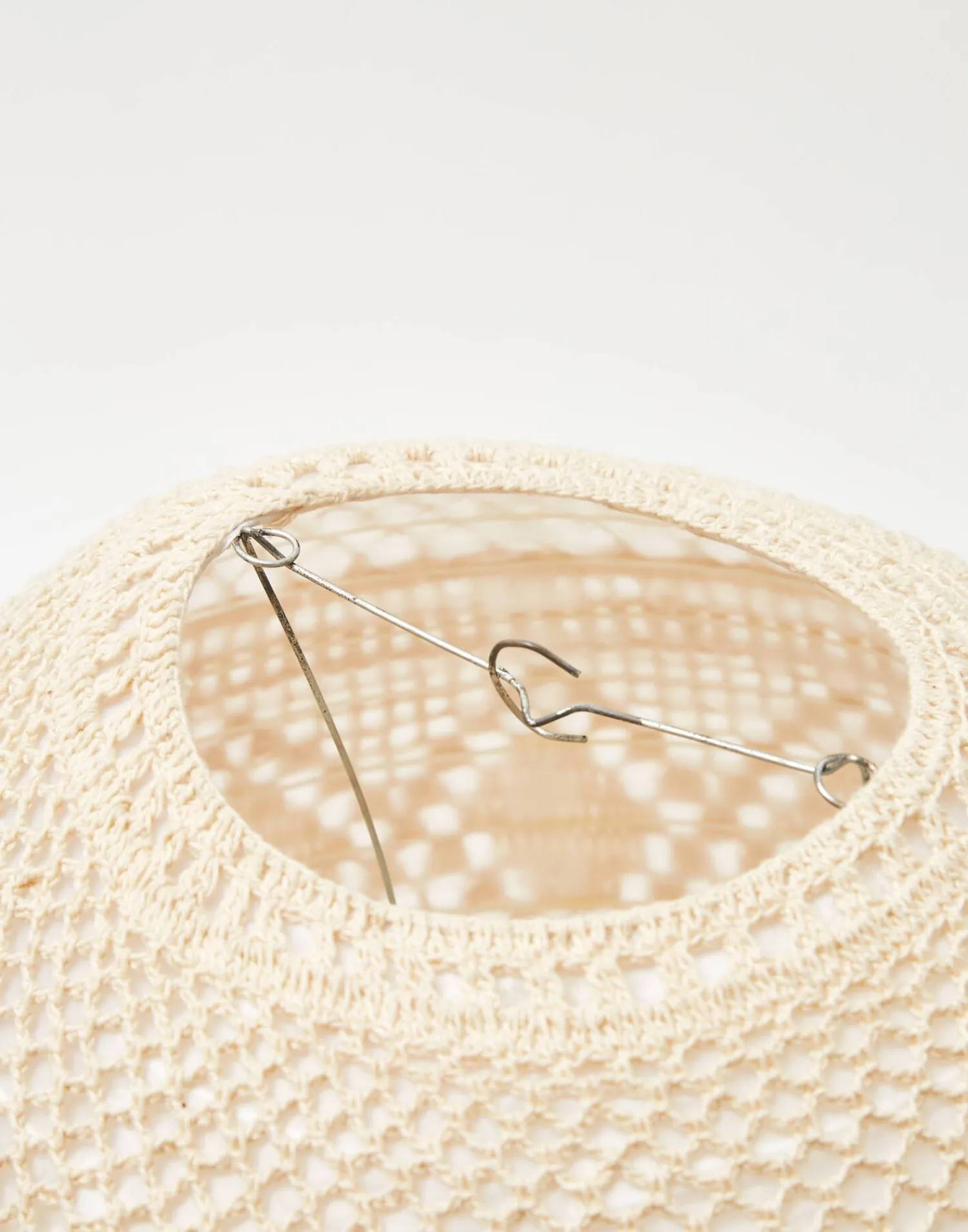Natura Selection Iluminación|Decoración^Pantalla Lámpara Macramé 35,5 Cm 135480-BEIGE