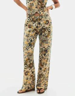 Natura Selection Pantalones^Pantalón Garden 147777-ECRU