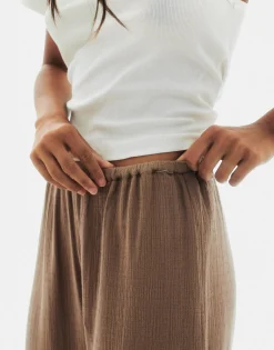 Natura Selection Pantalones^Pantalón Gobi 147729-BROWN