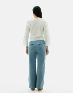 Natura Selection Pantalones^Pantalón Tejano Marla 147823-BLUE