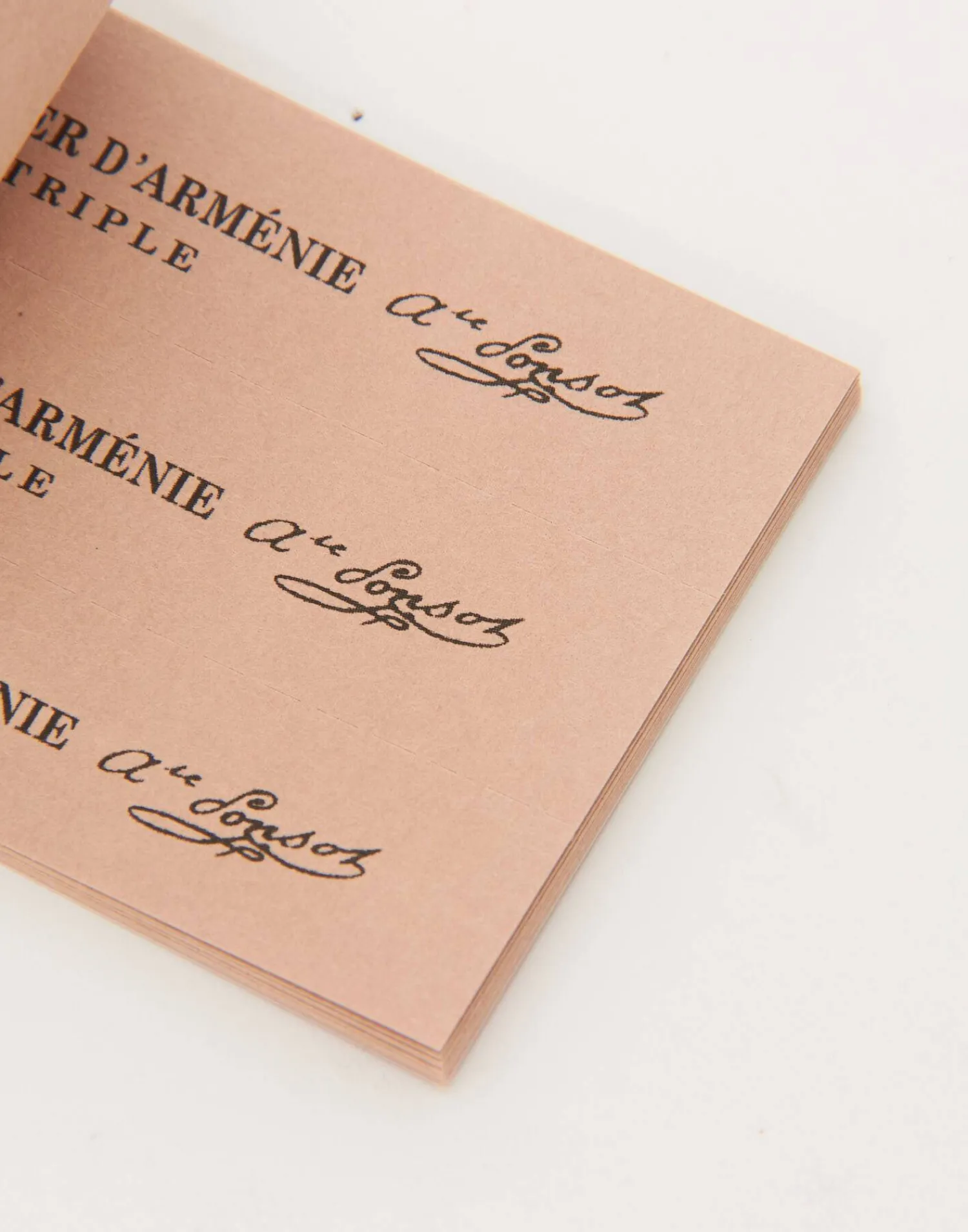 Natura Selection Aromas Y Difusores^Papier D'Arménie Rosa
