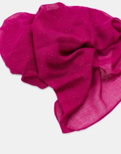 Natura Selection Fulares Y Pañuelos^Pañuelo Brillos 147808-FUCHSIA