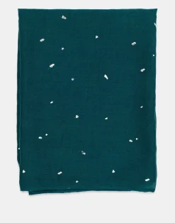 Natura Selection Fulares Y Pañuelos^Pañuelo Brillos Silver 147807-GREEN