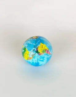 Natura Selection Electrónica Y Gadget^Pelota Anti Estrés Mundo 109648-BLUE