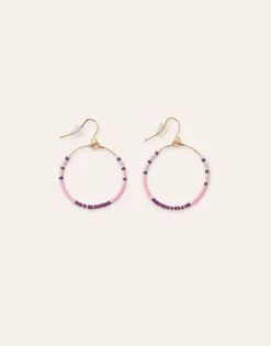 Natura Selection Bisutería^Pendientes Aro Beads