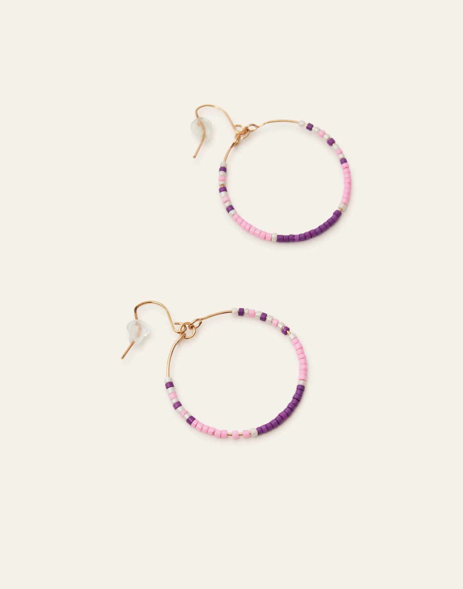 Natura Selection Bisutería^Pendientes Aro Beads