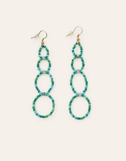 Natura Selection Bisutería^Pendientes Aros Beads
