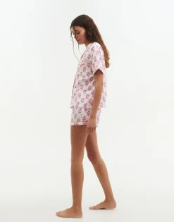 Natura Selection Pijamas^Pijama Jaya Algodón Doble 146224-FUCHSIA