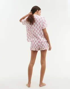 Natura Selection Pijamas^Pijama Jaya Algodón Doble 146224-FUCHSIA
