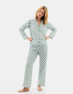 Natura Selection Pijamas^Pijama Jaya Cambric 150505-BLUE