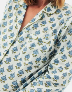 Natura Selection Pijamas^Pijama Jaya Cambric 150505-BLUE