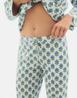 Natura Selection Pijamas^Pijama Jaya Cambric 150505-BLUE