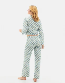 Natura Selection Pijamas^Pijama Jaya Cambric 150505-BLUE