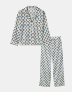 Natura Selection Pijamas^Pijama Jaya Cambric 150505-BLUE