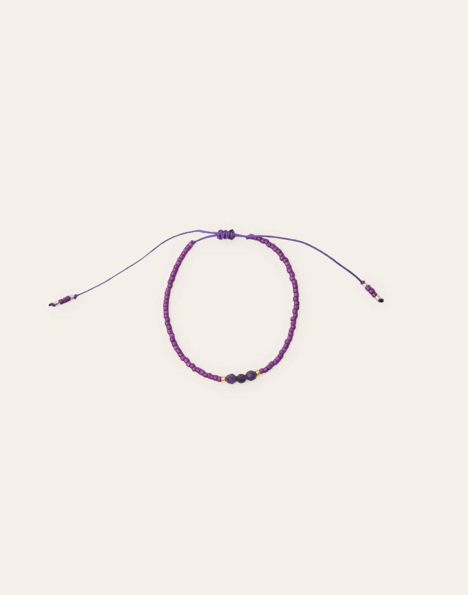 Natura Selection Bisutería^Pulsera Beads 3 Piedras