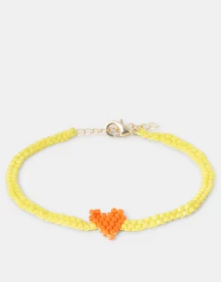 Natura Selection Bisutería^Pulsera Beads Corazón