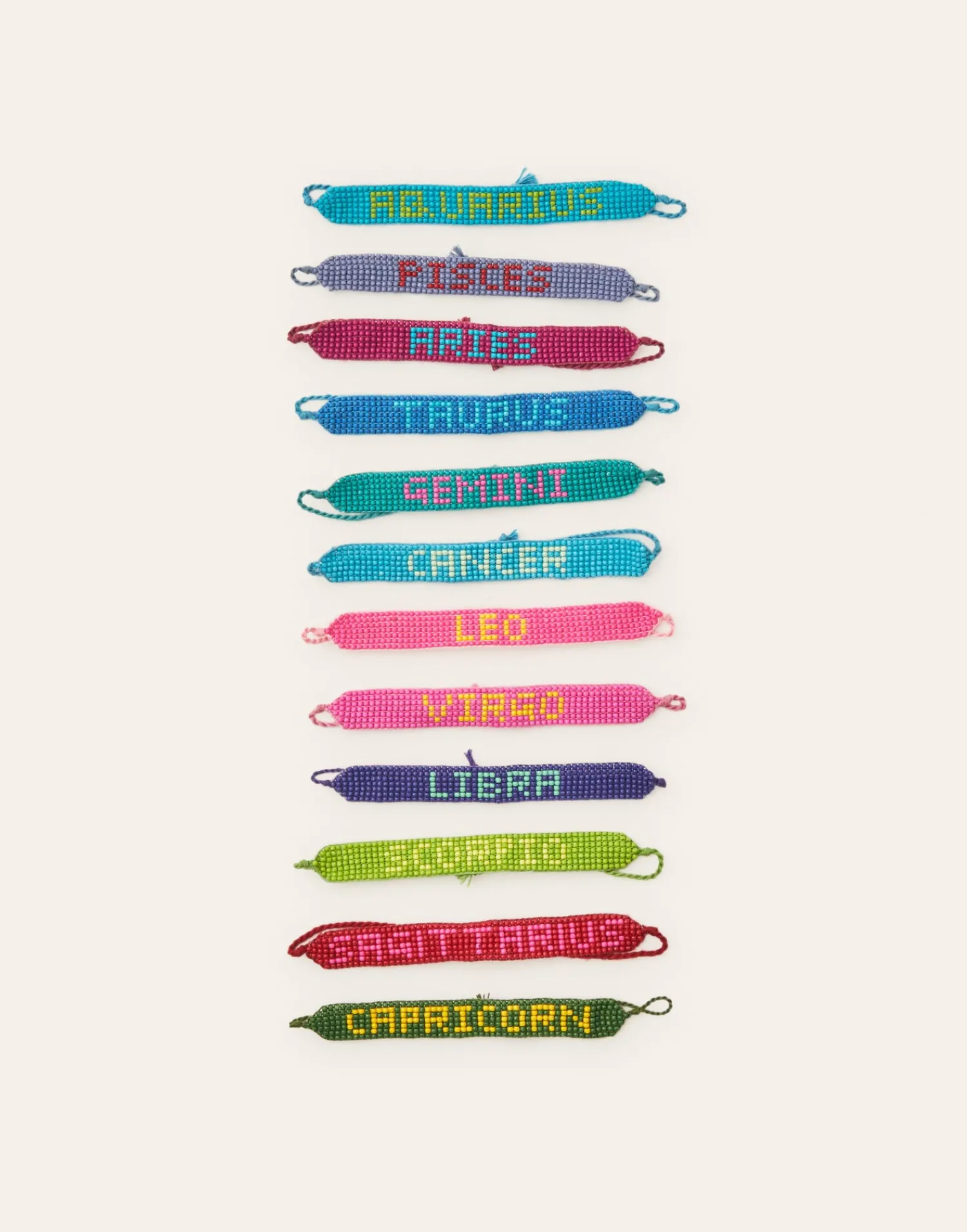 Natura Selection Bisutería^Pulsera Beads Horóscopo