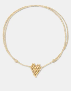 Natura Selection Bisutería^Pulsera Corazón Metalizado