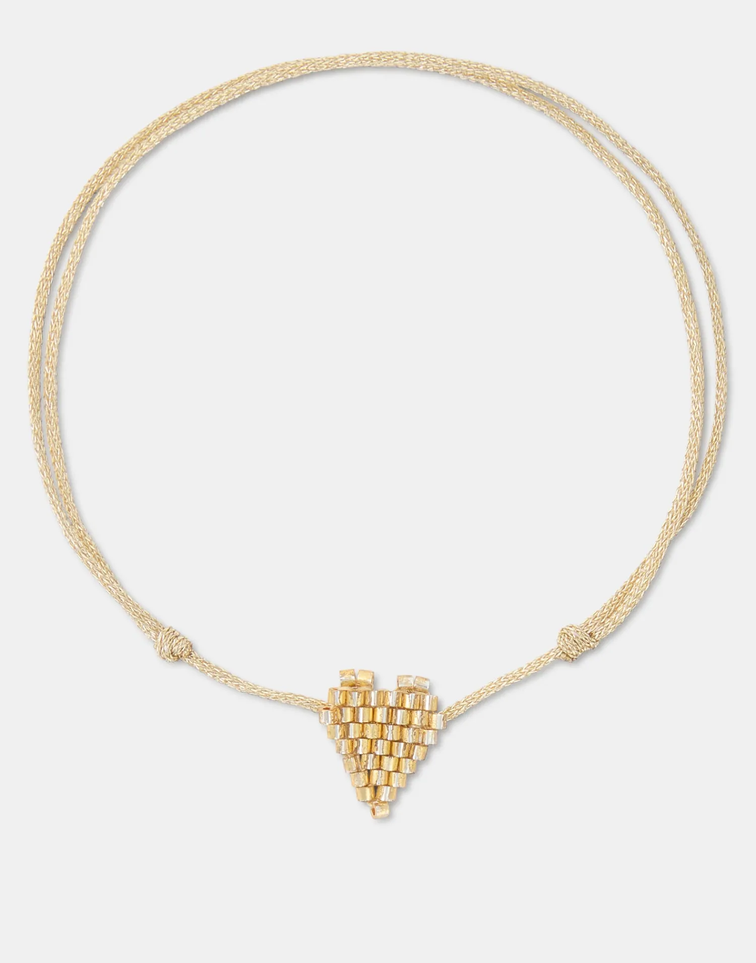 Natura Selection Bisutería^Pulsera Corazón Metalizado