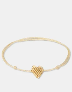 Natura Selection Bisutería^Pulsera Corazón Metalizado