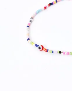 Natura Selection Bisutería^Pulsera Cuentas Mini Ojo Turco