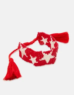 Natura Selection Bisutería^Pulsera Estrellas Beads 147860-RED
