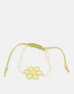 Natura Selection Bisutería^Pulsera Flor Beads 147862-WHITE