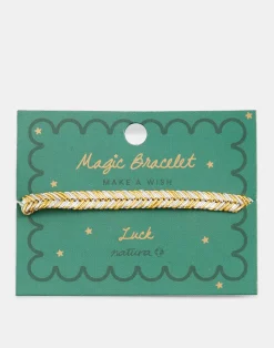 Natura Selection Bisutería^Pulsera Make A Wish Luck 147866-GOLD