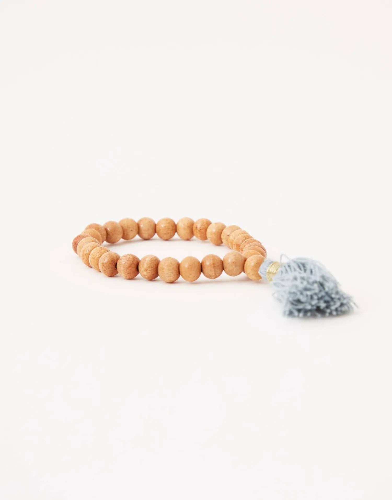 Natura Selection Bisutería^Pulsera Mala Madera 140323-BEIGE