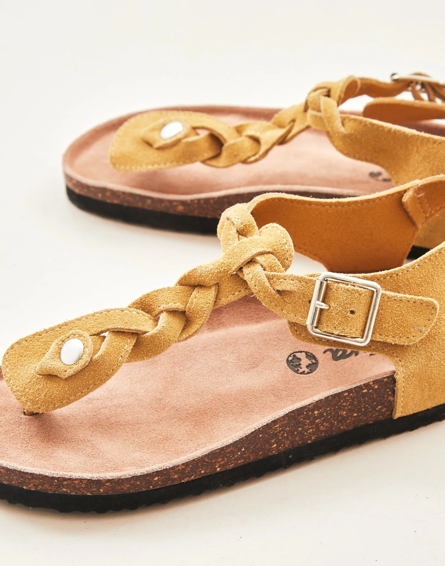 Natura Selection Calzado^Sandalia Dedo Trenza 145441-MOUSTARD