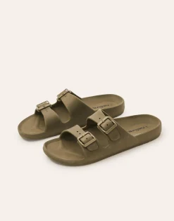 Natura Selection Calzado^Sandalia Doble Hebilla Hombre 145919-KHAKI