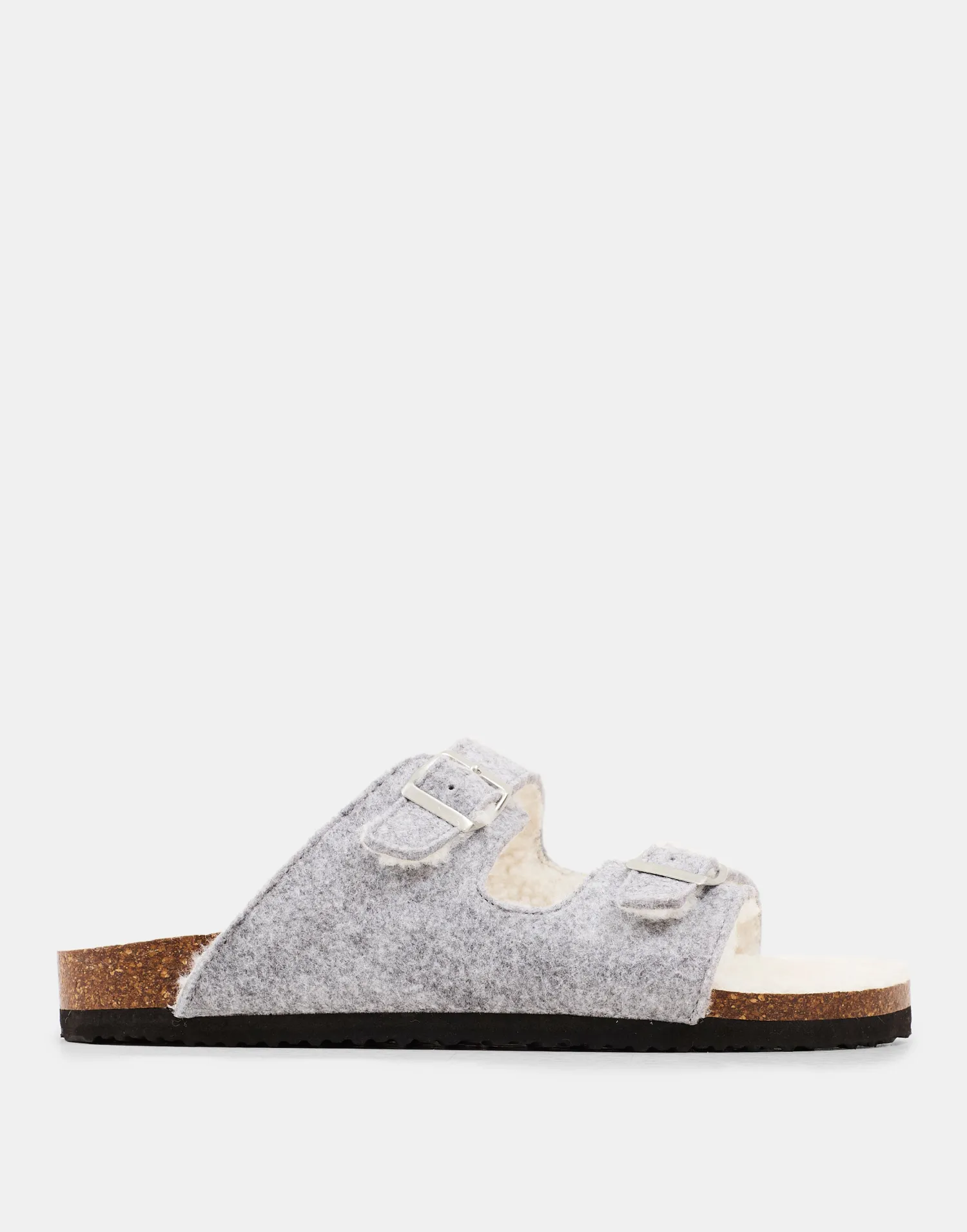 Natura Selection Calzado^Sandalia Ergonómica Fieltro 147850-GREY