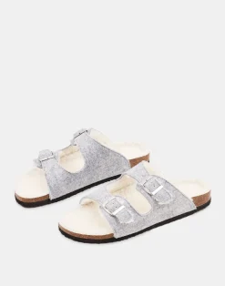 Natura Selection Calzado^Sandalia Ergonómica Fieltro 147850-GREY
