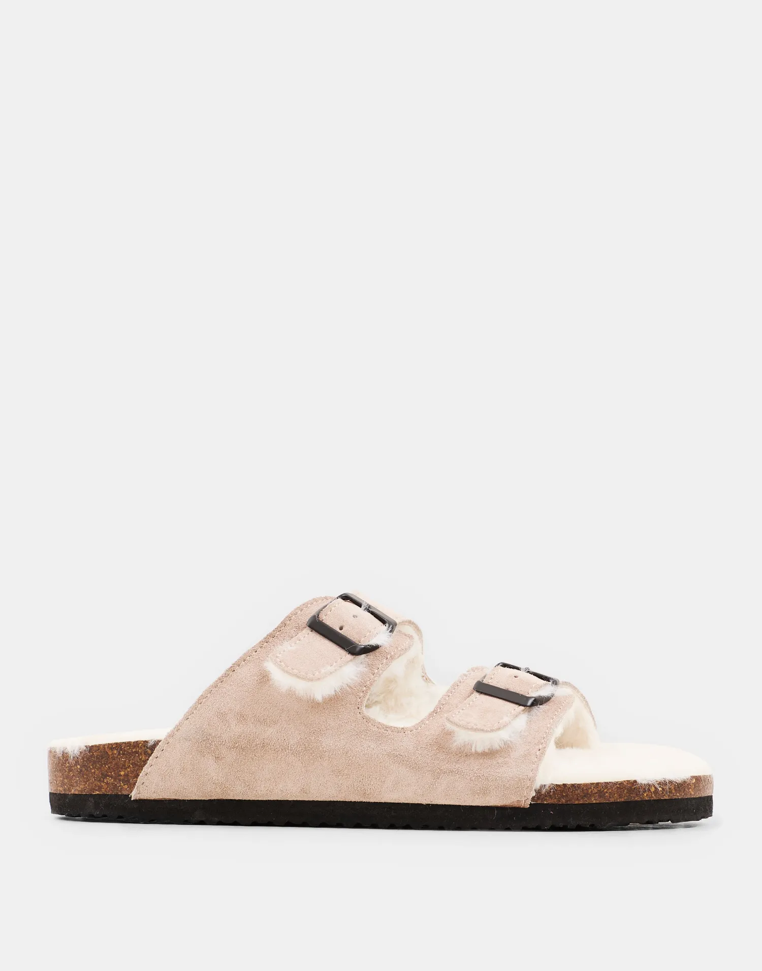 Natura Selection Calzado^Sandalia Ergonómica Interior Pelo 147851-TAUPE