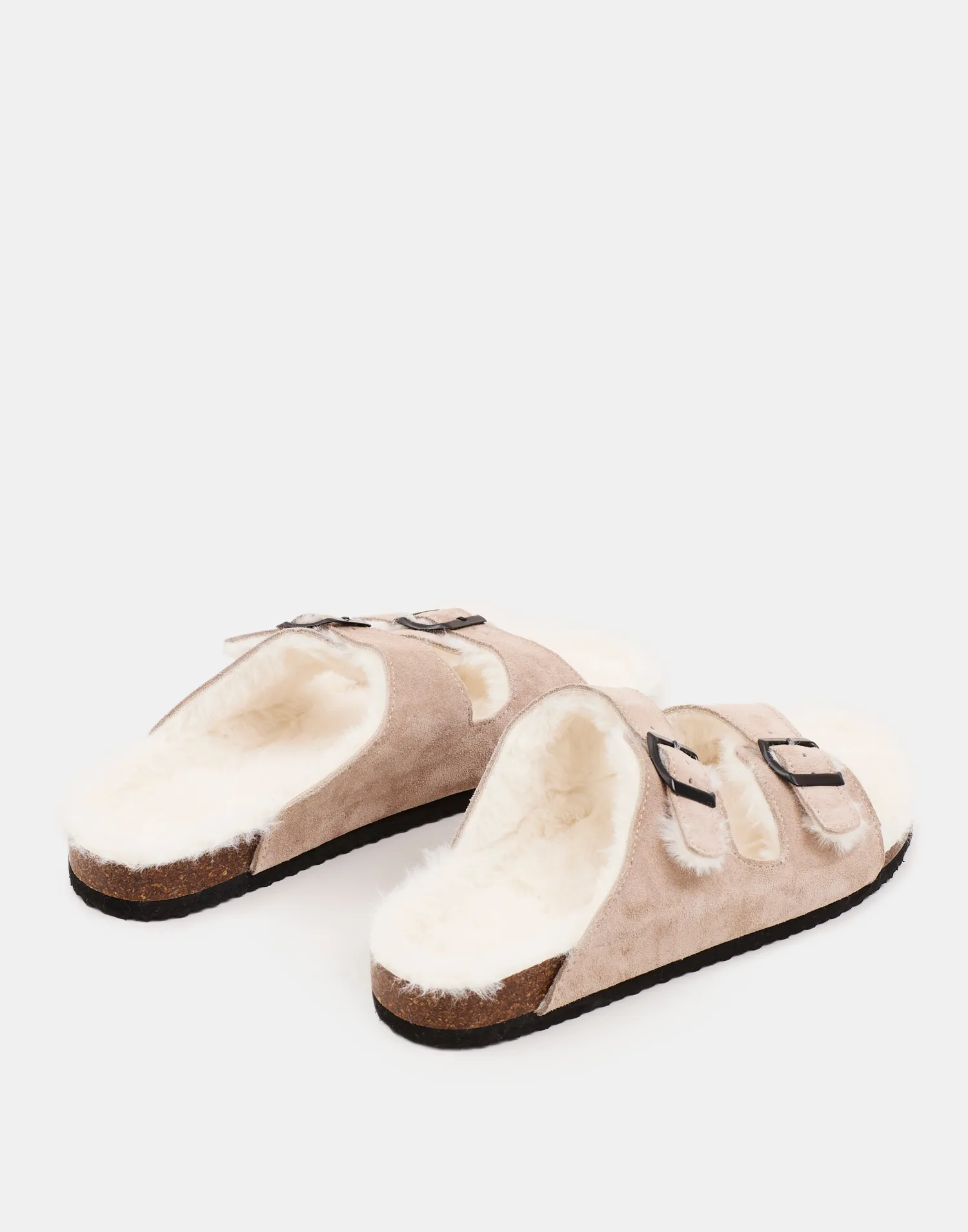 Natura Selection Calzado^Sandalia Ergonómica Interior Pelo 147851-TAUPE